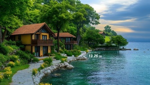 护眼海边度假别墅