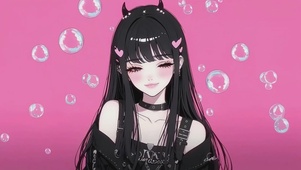 泡泡女孩