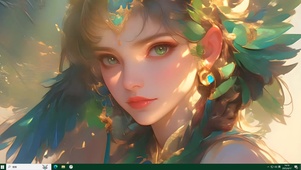 孔雀少女