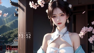 国风温婉美女
