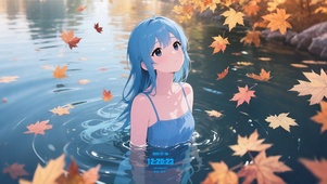 秋叶晨风