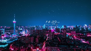 4k上海夜景