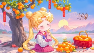 祈福少女