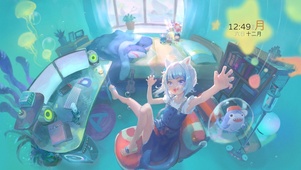 海底房间鲨鱼妹妹
