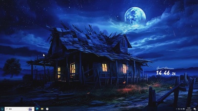 水墨山水古风壁纸-桌面主题