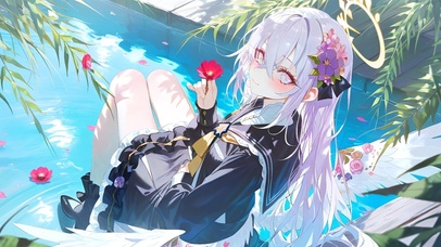 水中少女-白洲梓