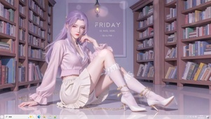 图书馆少女