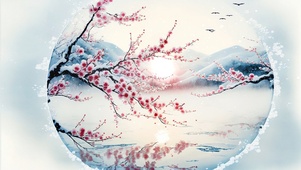 傲雪寒梅