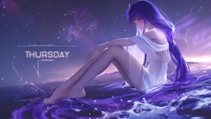 紫色海洋