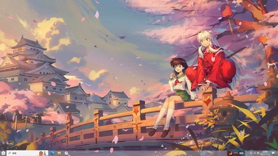 樱花下的犬夜叉