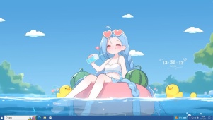 可爱主题 俏皮的金克斯