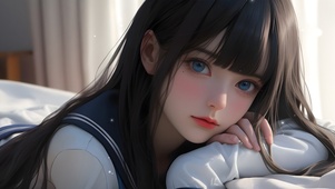 可爱JK校园少女
