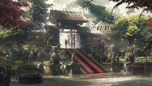 4K日式庭院