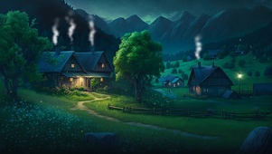 4K  夜晚美景