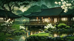 宁静的夜晚