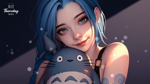 4K 金克丝与龙猫2