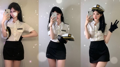 纯欲制服小姐姐