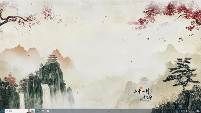 古风水墨意境壁纸-桌面主题