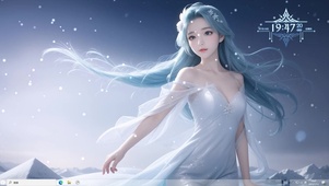 4k冰雪美少女