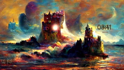 唯美治愈梦幻海上