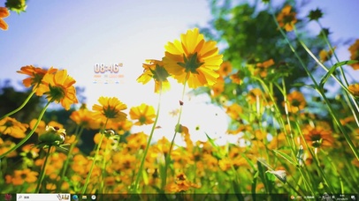 清晨第一缕阳光—【主题桌面】