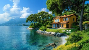 治愈海边房屋