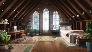 阁楼木屋