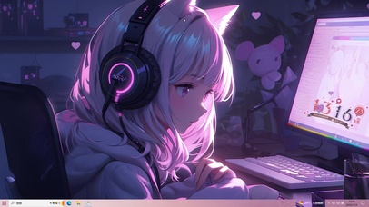 清纯甜美猫系女孩