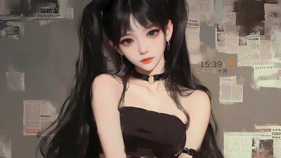 纯欲双马尾女孩