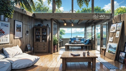 4K舒适的露天小屋