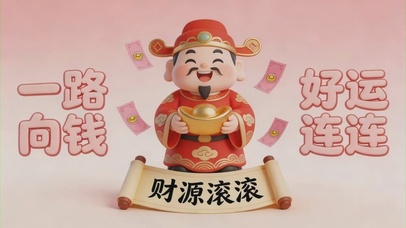 一路向钱，好运连连