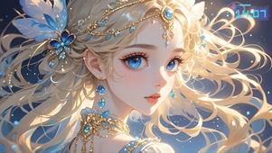 精致海洋女孩