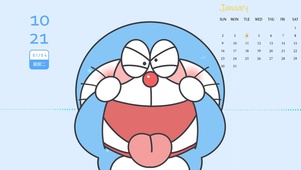 哆啦A梦系列搞怪鬼脸