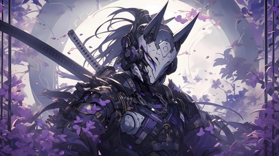 紫藤花机械战士