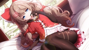 动漫黑丝美少女