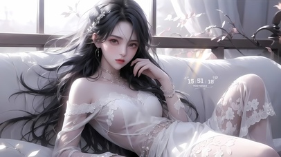 4k居家可爱女孩