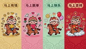 马上有钱、马上快乐、马上好运