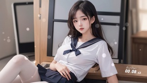 可爱jk女孩