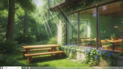 朝暮森屿-桌面主题