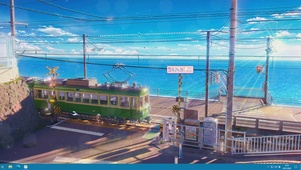 海边火车