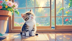 呆萌小奶猫