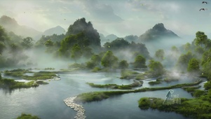 护眼绿林