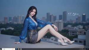 天台蓝衣婉儿-4