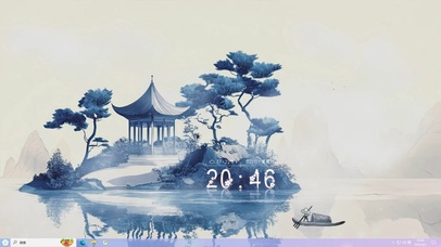 水墨古风AI壁纸-桌面主题