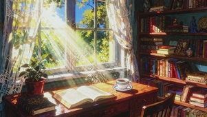 晴日书房的治愈切片