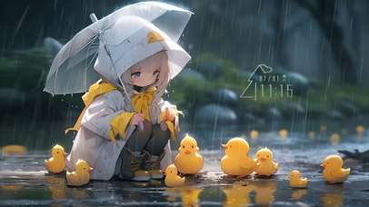 雨天外出