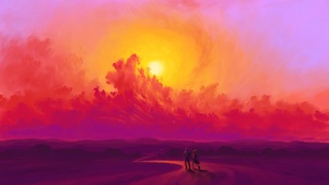 日落夕阳