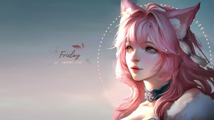 可爱的清纯狐女