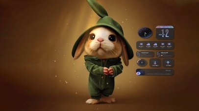 绿绿更健康小兔子