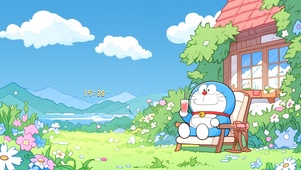 悠闲的哆啦A梦